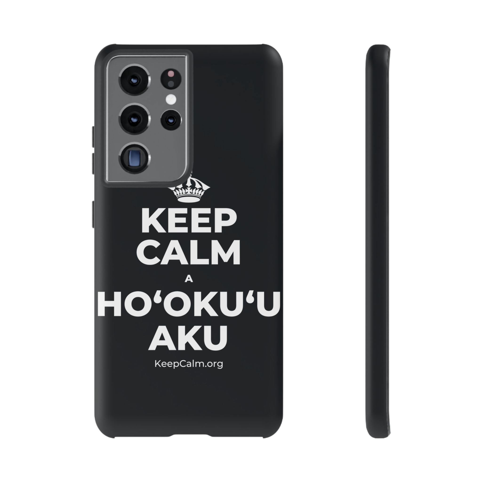 KEEP CALM A HOʻOKUʻU AKU Phone Case (Dark)