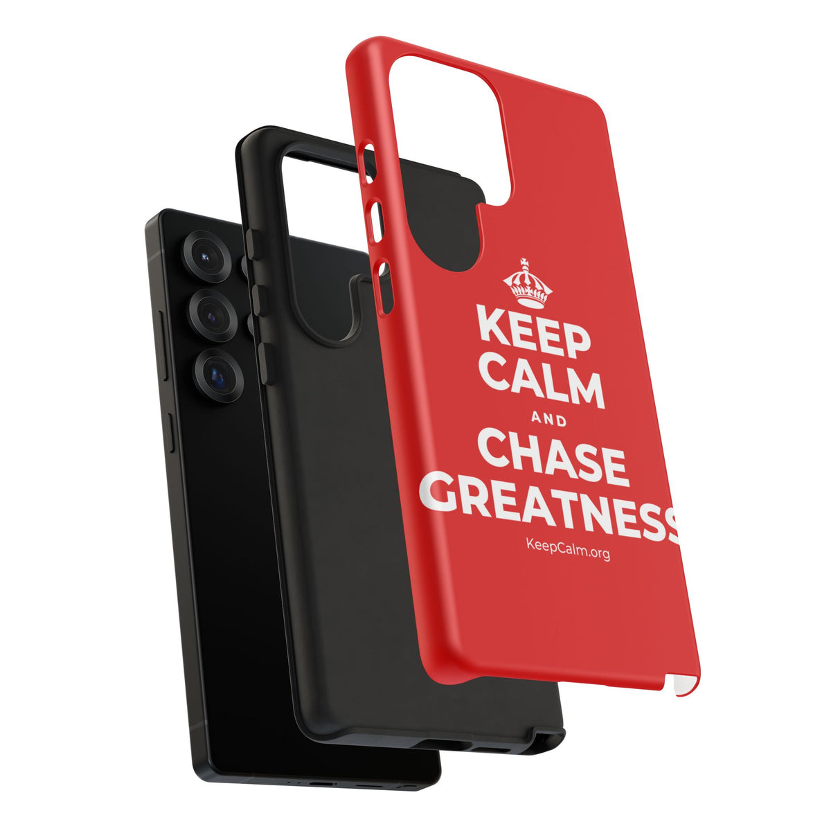 KEEP CALM AND CHASE GREATNESS Phone Case