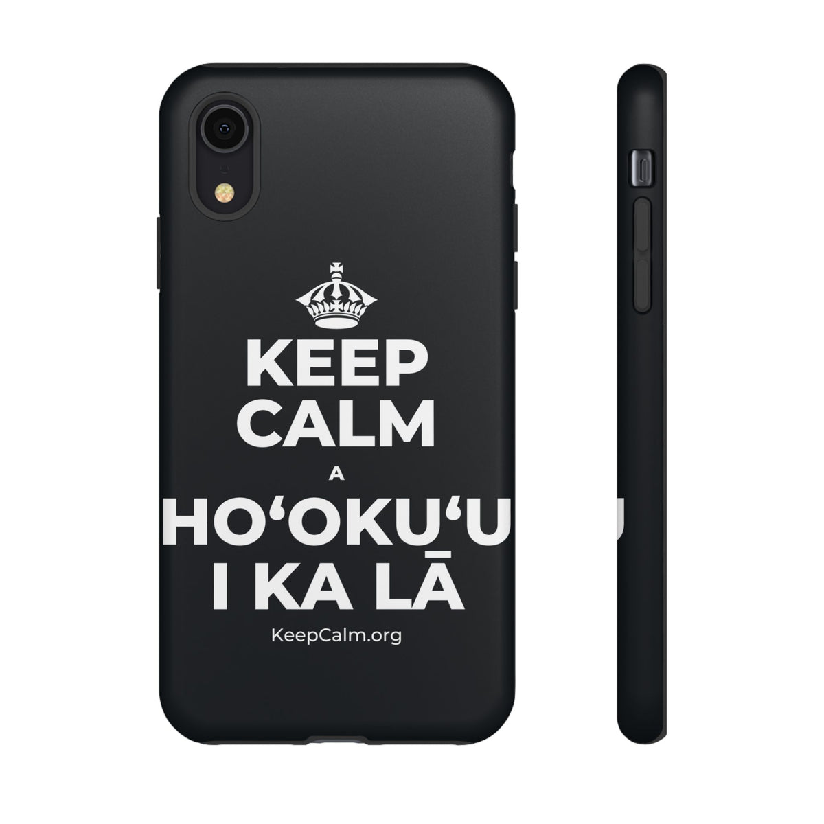 KEEP CALM A HOʻOKUʻU I KA LĀ Phone Case (Dark)