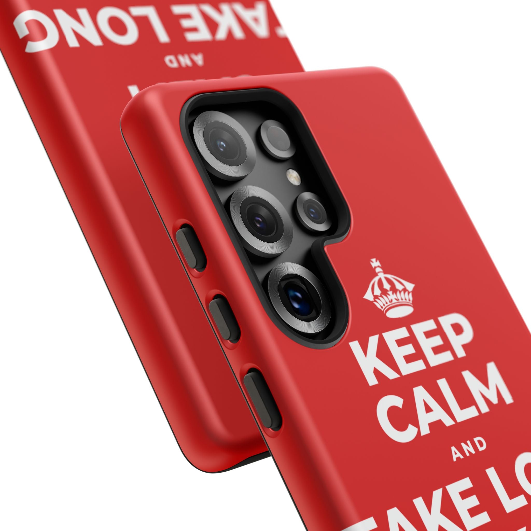 KEEP CALM AND TAKE LONG WALKS ON THE BEACH Phone Case