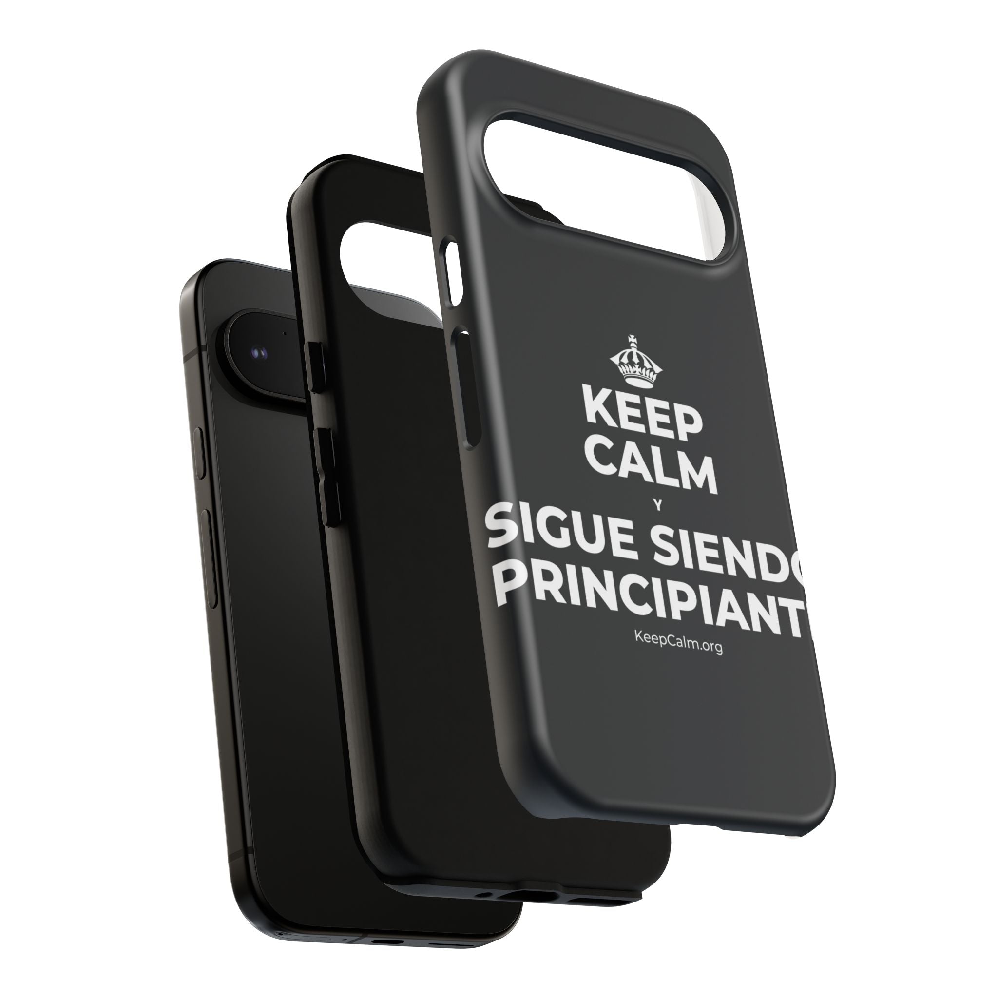 KEEP CALM Y SIGUE SIENDO PRINCIPIANTE Phone Case (Dark)