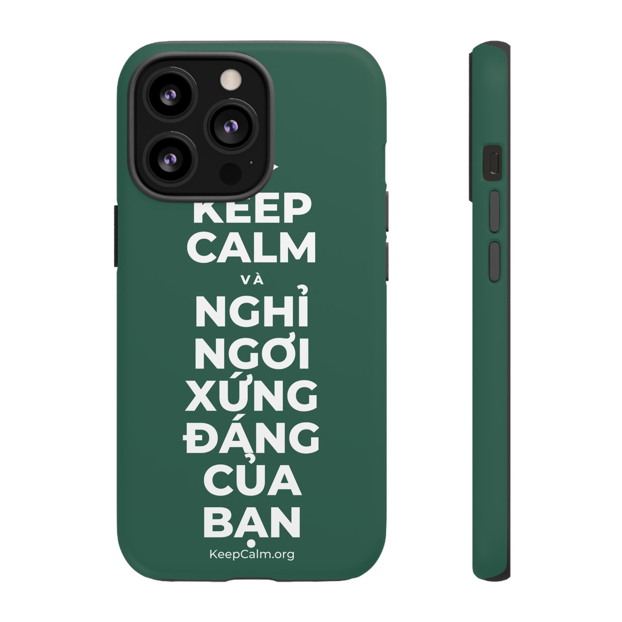 KEEP CALM VÀ NGHỈ NGƠI XỨNG ĐÁNG CỦA BẠN Phone Case