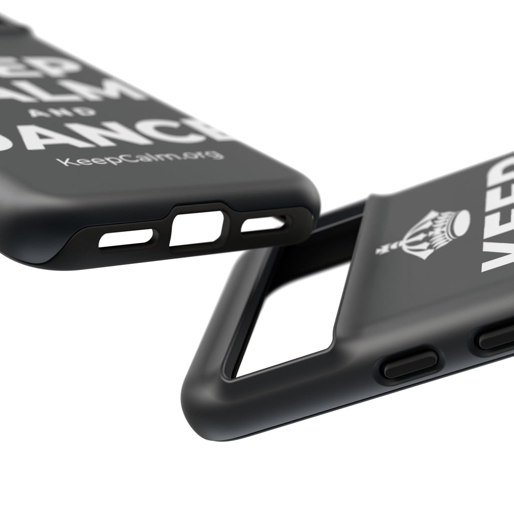 KEEP CALM AND DANCE Phone Case (Dark)