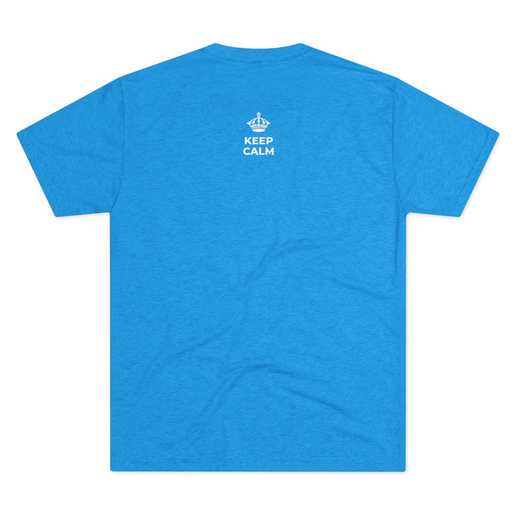 KEEP CALM AND COZY UP Tri-Blend Tee