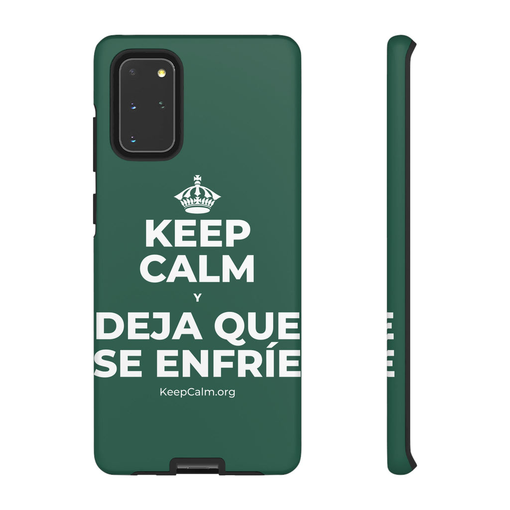 KEEP CALM Y DEJA QUE SE ENFRÍE Phone Case