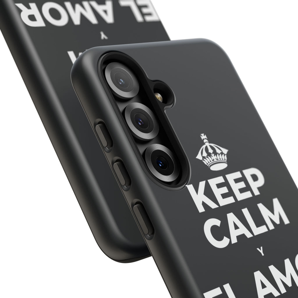 KEEP CALM Y EL AMOR PROPIO CUENTA Phone Case (Dark)