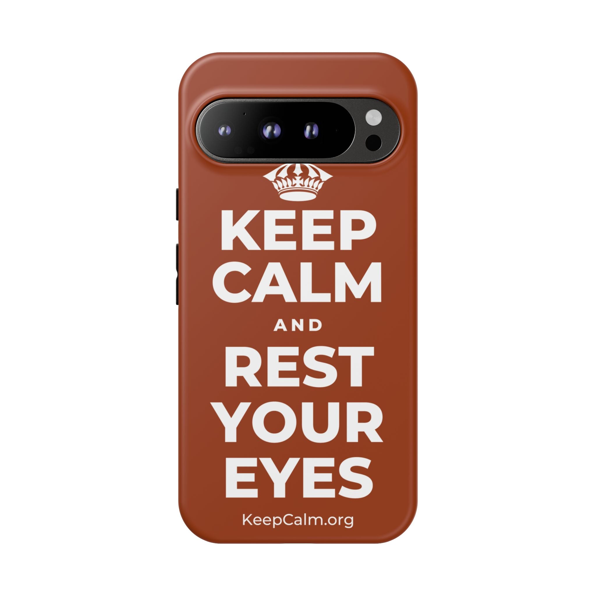 KEEP CALM AND REST YOUR EYES Phone Case
