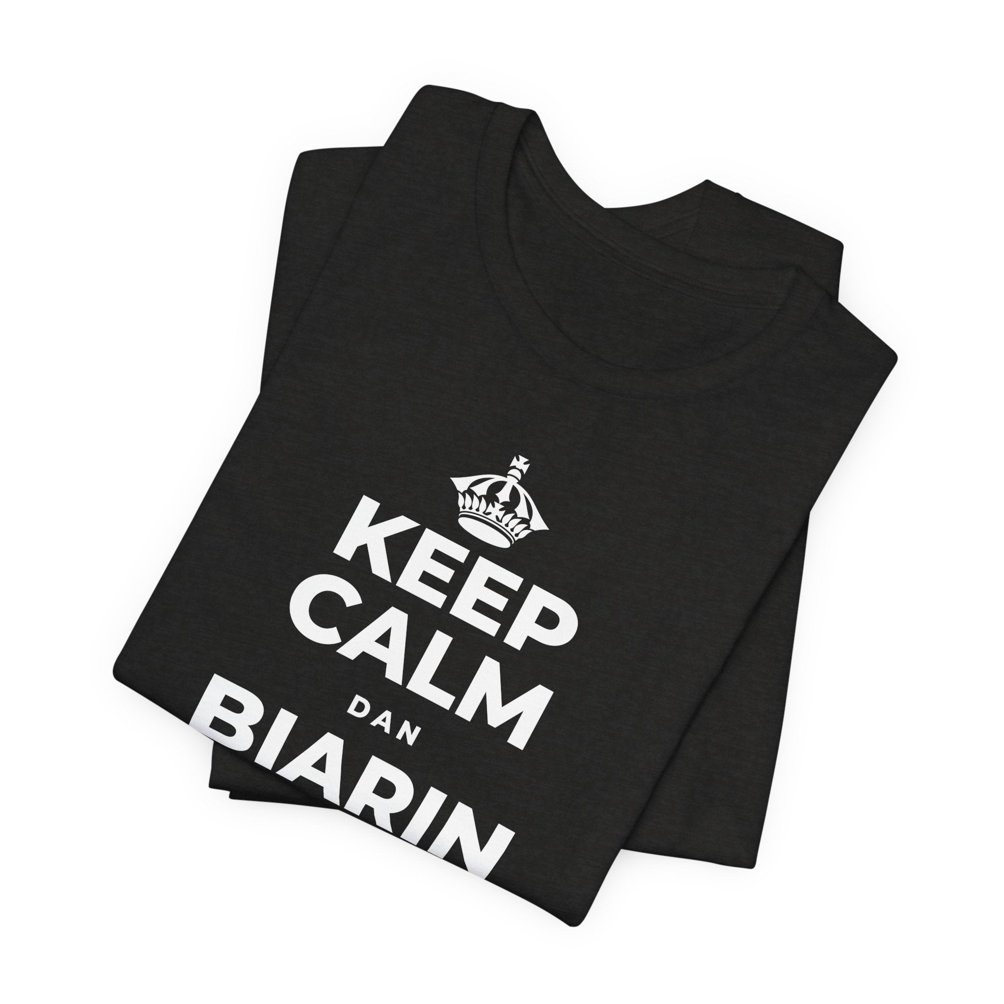 KEEP CALM DAN BIARIN PERASAAN ITU MASUK T-Shirt (Soft Cream–Heather Mauve)