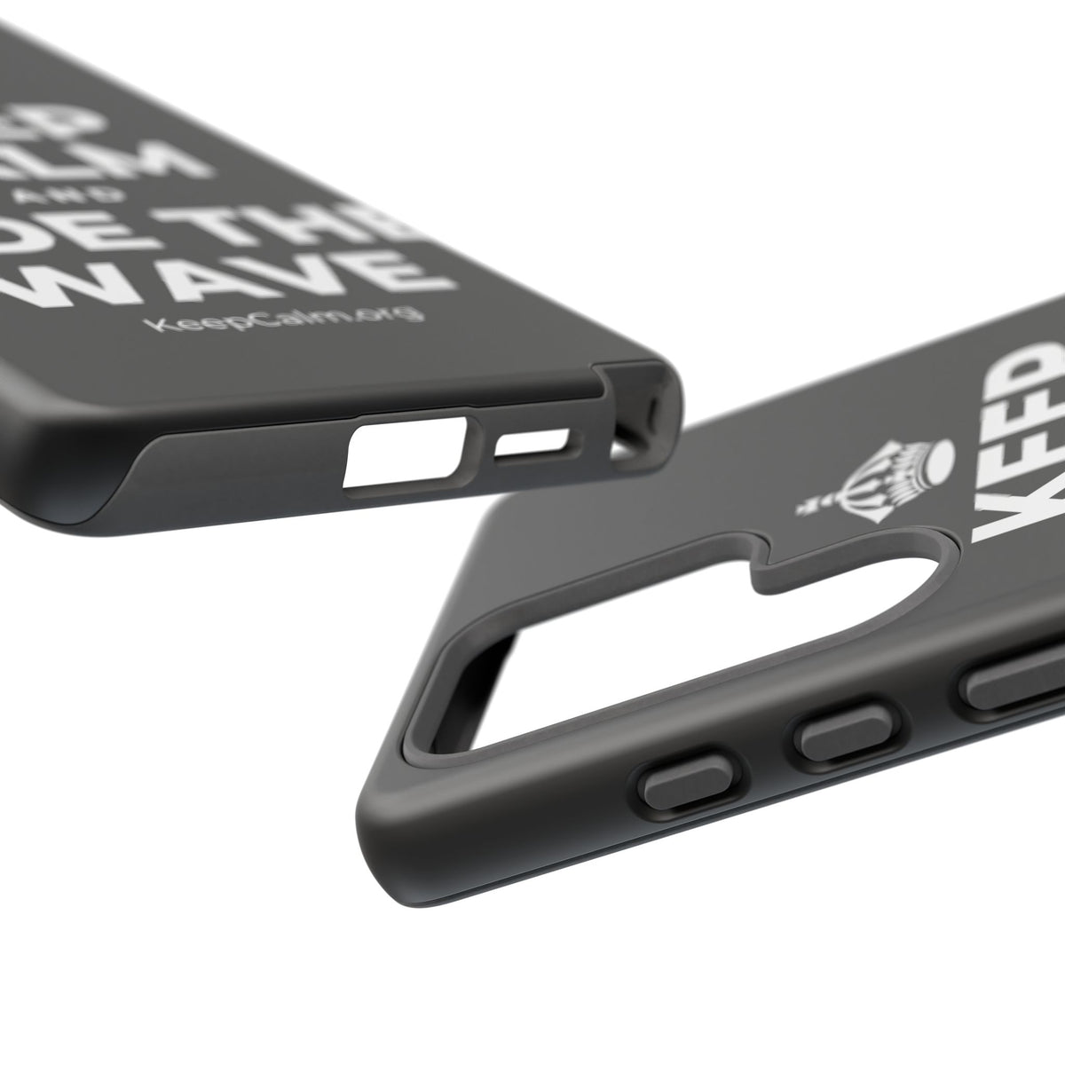 KEEP CALM AND RIDE THE WAVE Phone Case