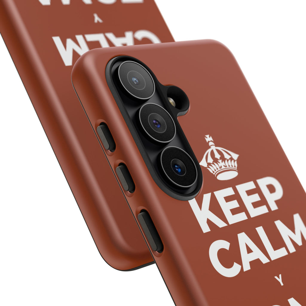 KEEP CALM Y TOMA AGUA Phone Case