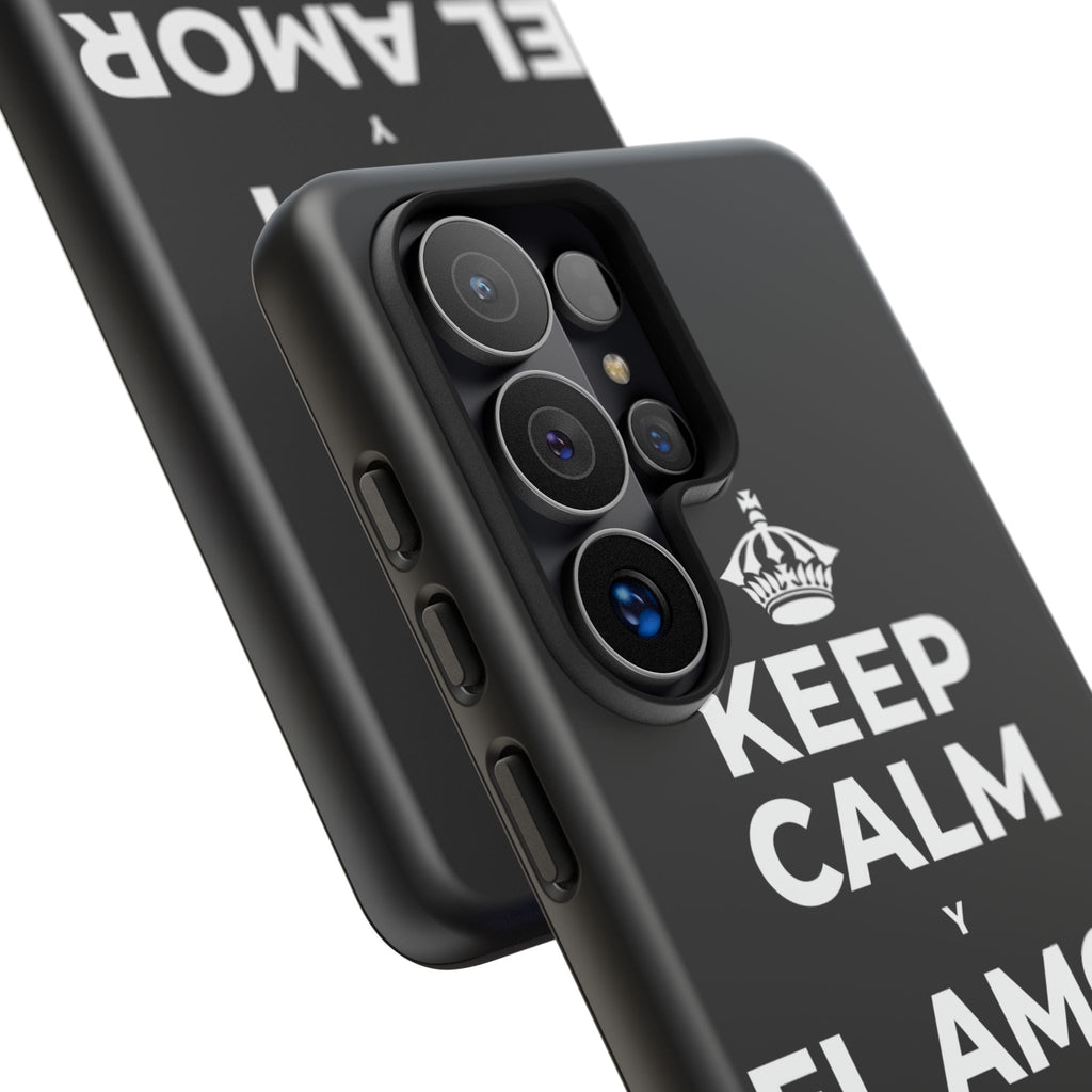 KEEP CALM Y EL AMOR PROPIO CUENTA Phone Case
