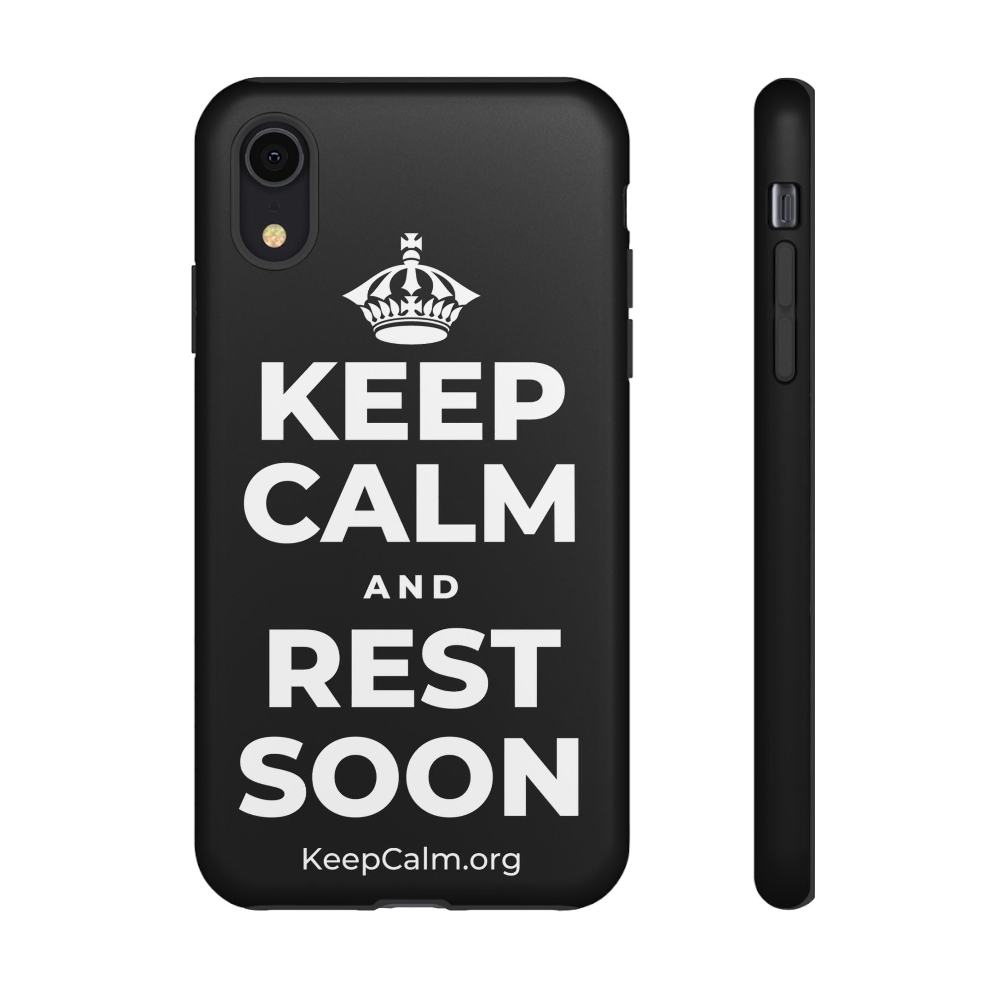 KEEP CALM AND REST SOON Phone Case