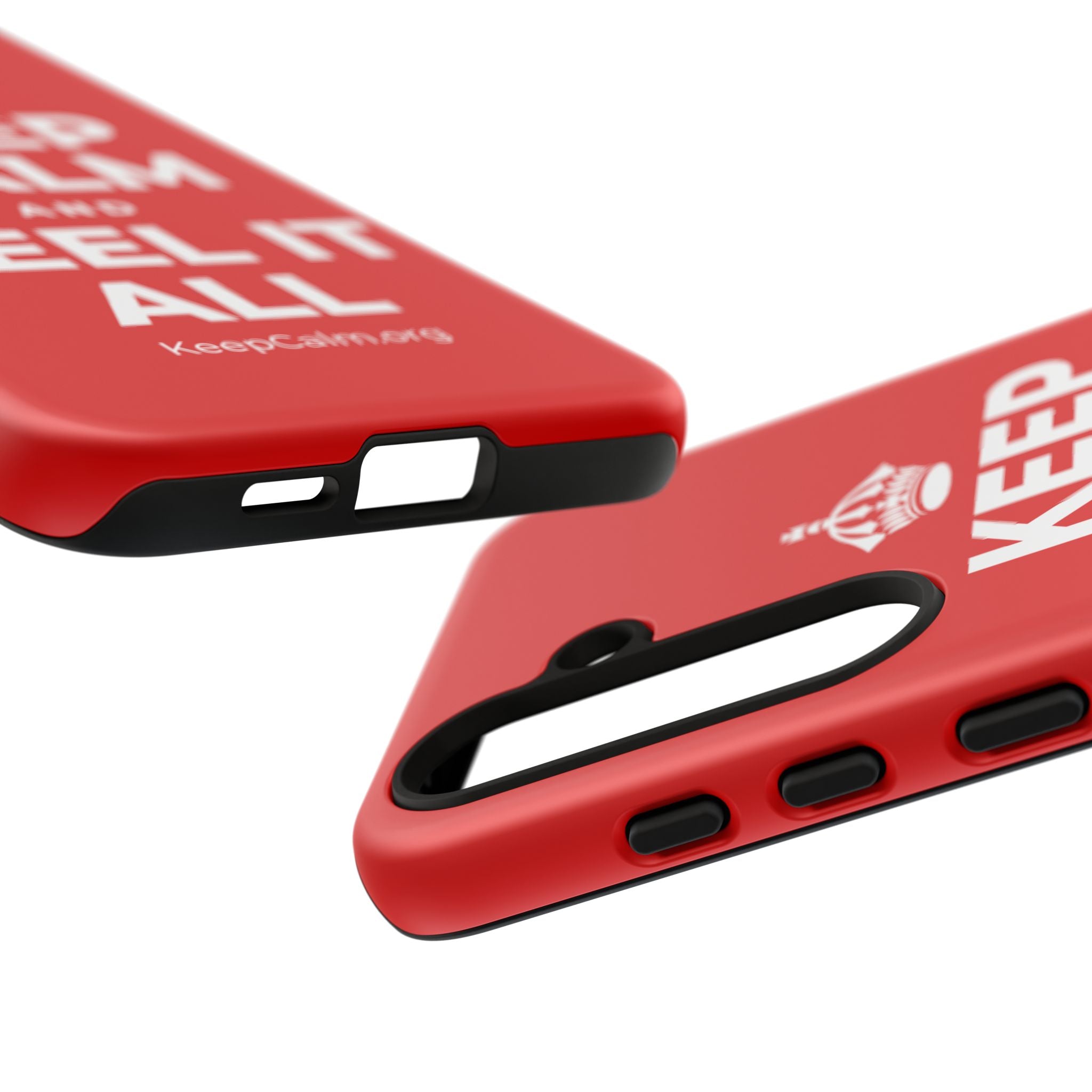 KEEP CALM AND FEEL IT ALL Phone Case