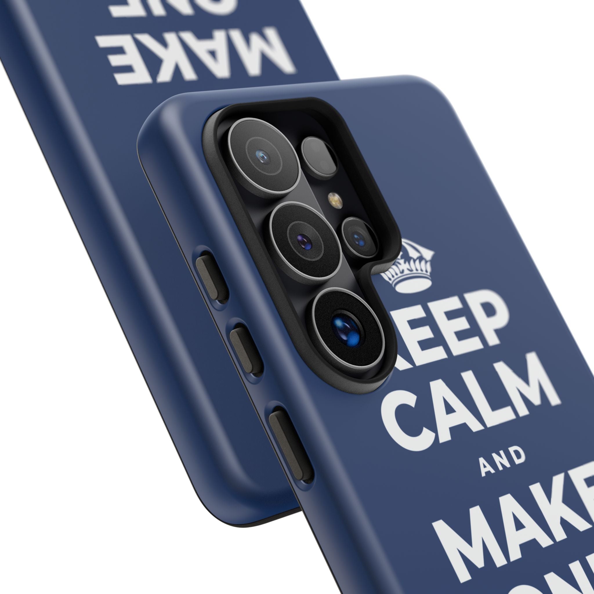 KEEP CALM AND MAKE ONE SMALL CHANGE Phone Case
