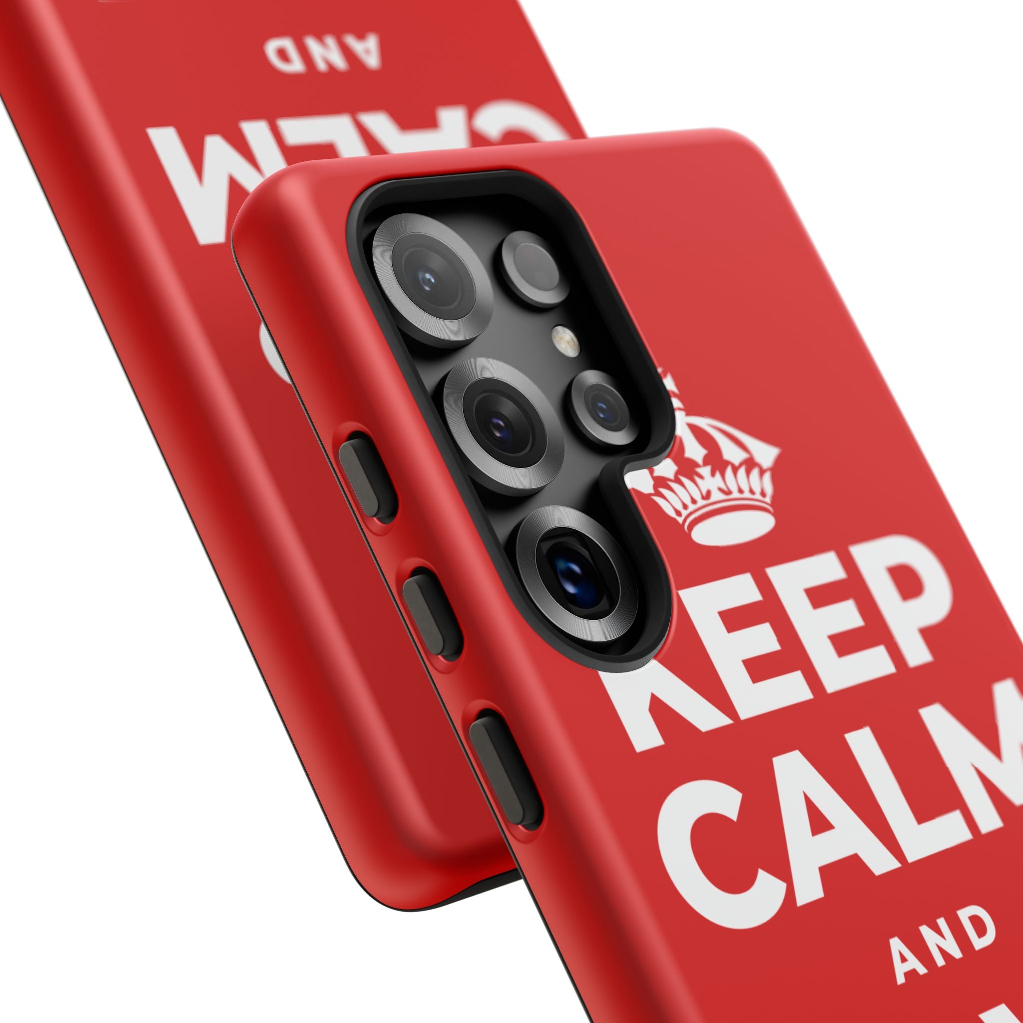 KEEP CALM AND LOVE BIG Phone Case