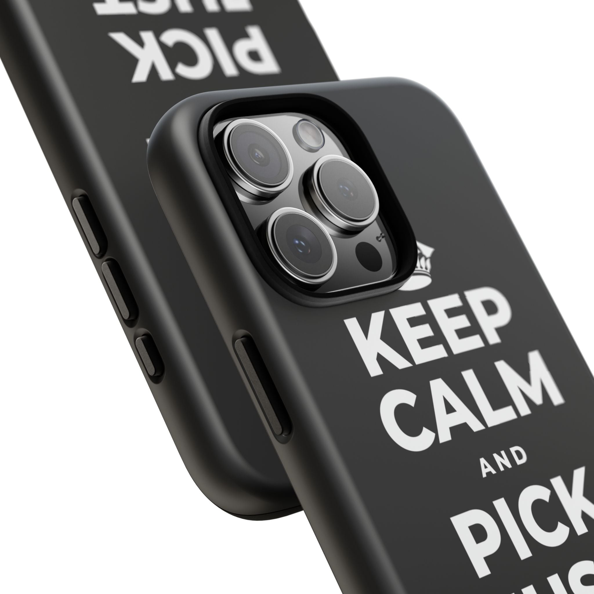 KEEP CALM AND PICK JUST ONE THING Phone Case