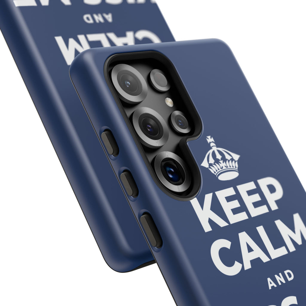KEEP CALM AND KISS ME AGAIN Phone Case