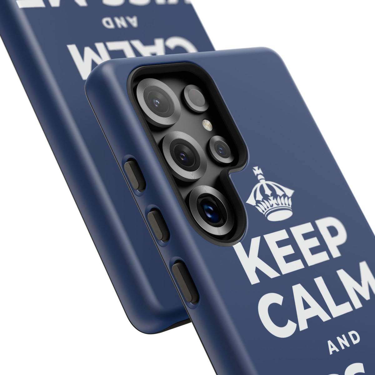 KEEP CALM AND KISS ME AGAIN Phone Case