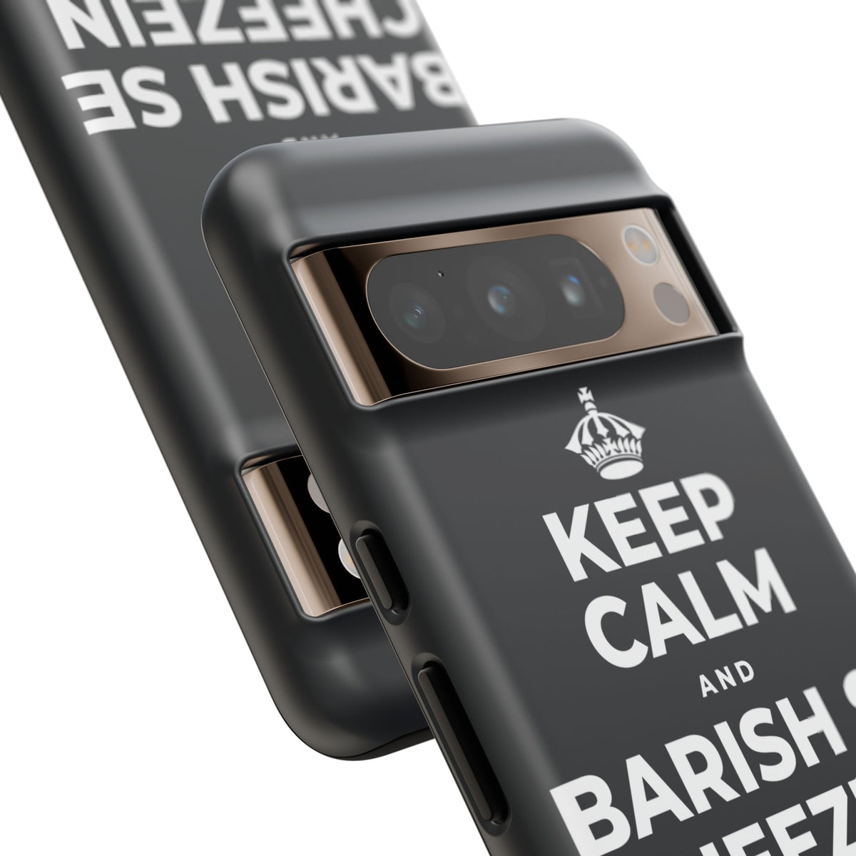 KEEP CALM AND BARISH SE CHEEZEIN BADHTI HAIN Phone Case (Dark)