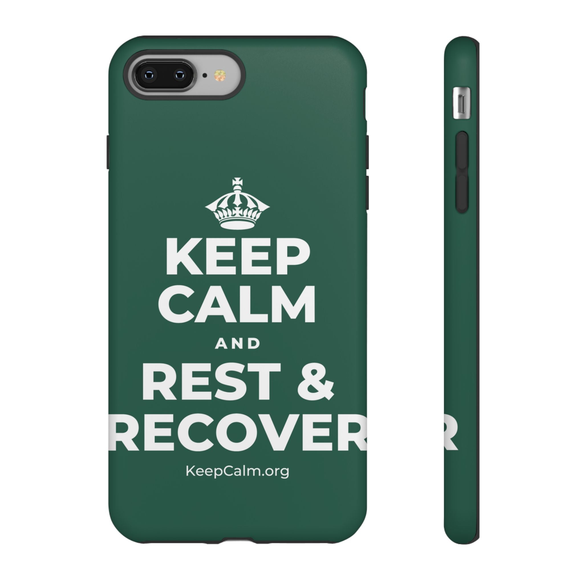 KEEP CALM AND REST & RECOVER Phone Case