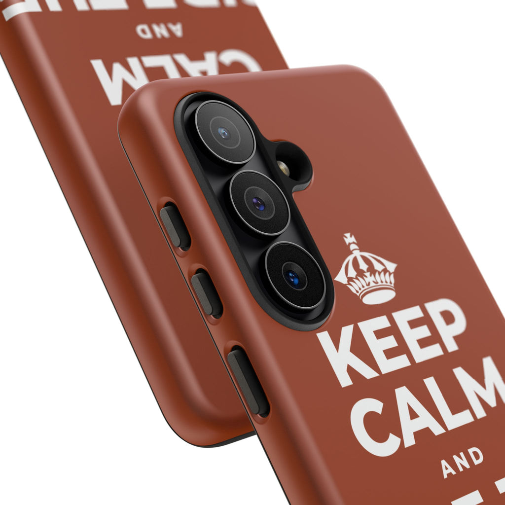KEEP CALM AND RIDE THE WAVE Phone Case