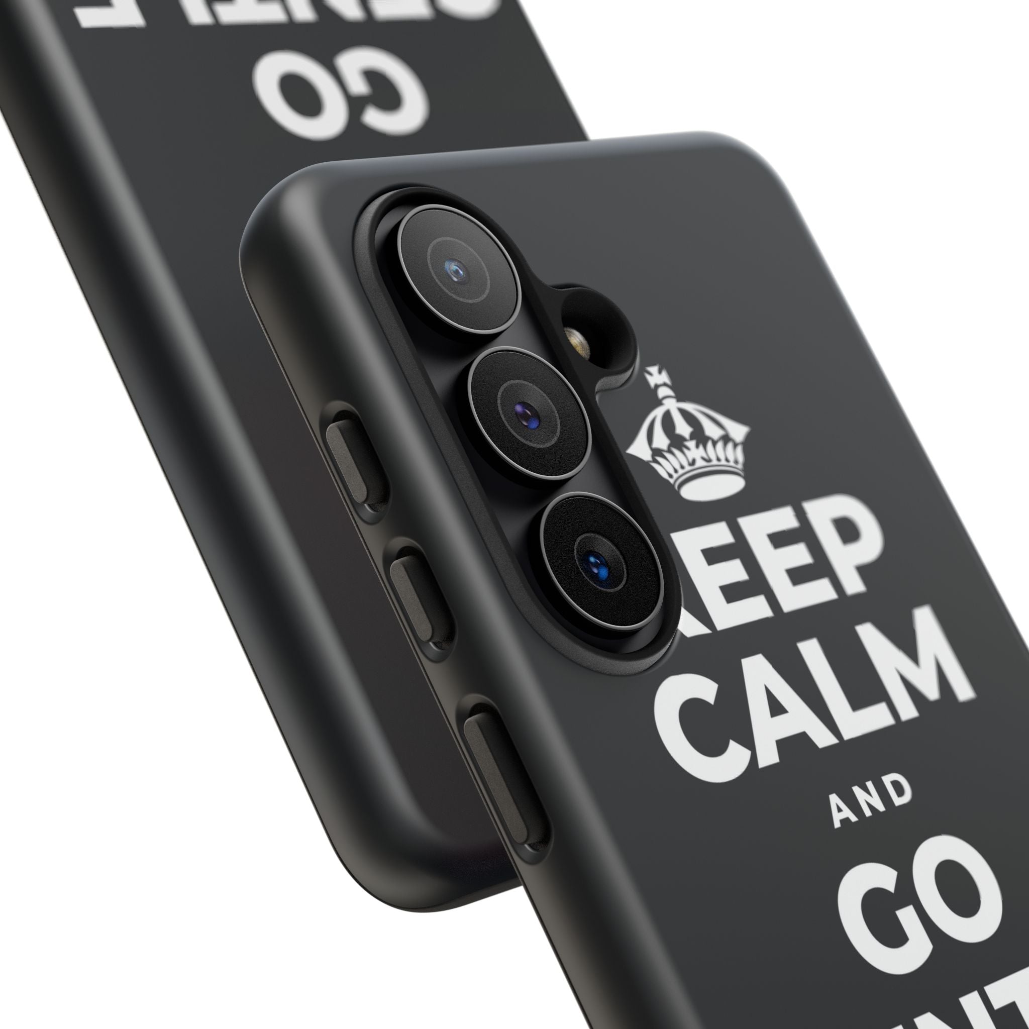 KEEP CALM AND GO GENTLE ON MONDAY Phone Case (Dark)