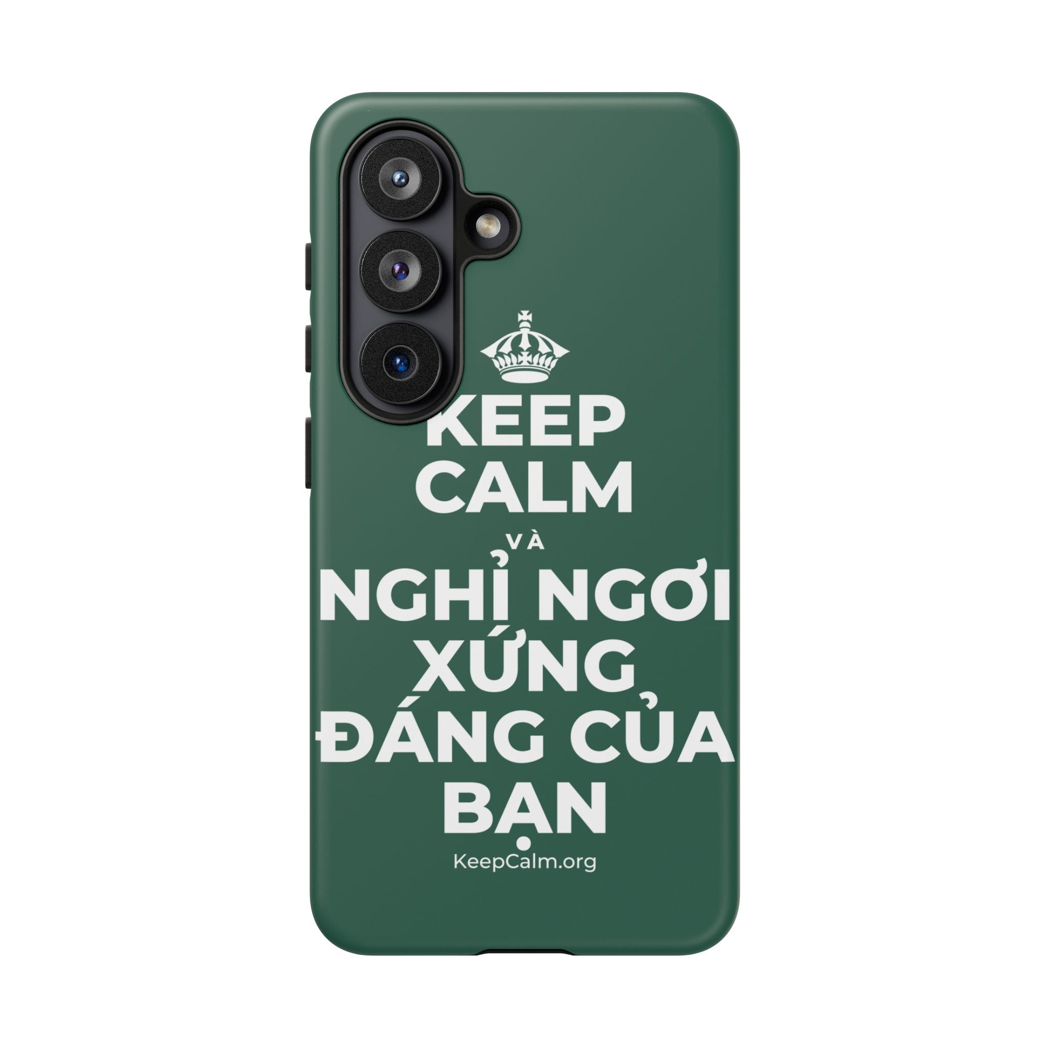 KEEP CALM VÀ NGHỈ NGƠI XỨNG ĐÁNG CỦA BẠN Phone Case