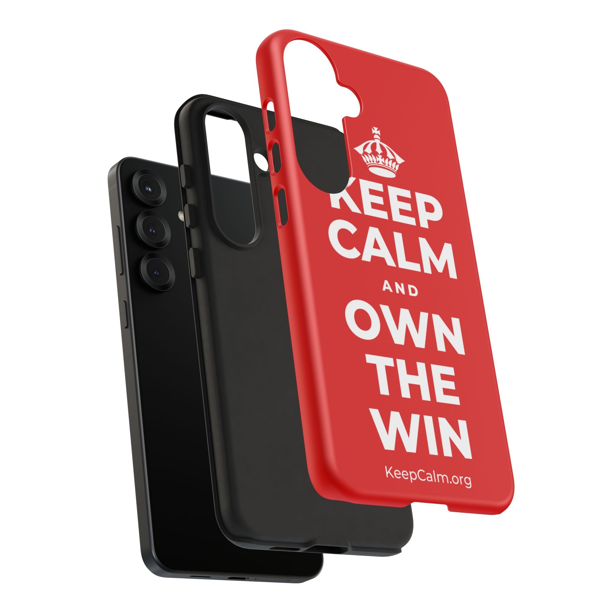 KEEP CALM AND OWN THE WIN Phone Case