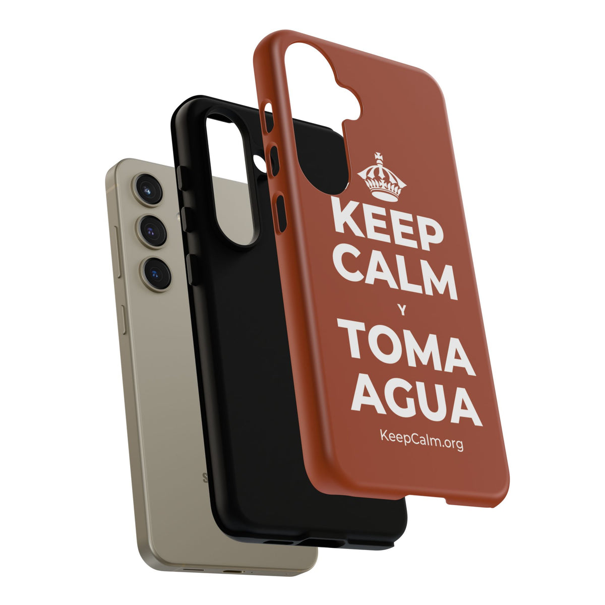 KEEP CALM Y TOMA AGUA Phone Case