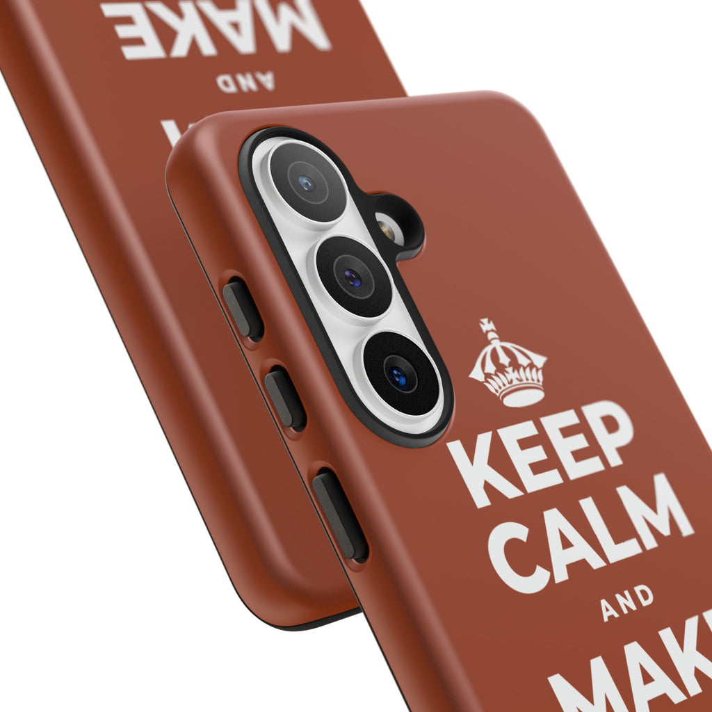KEEP CALM AND MAKE YOUR MOVE Phone Case