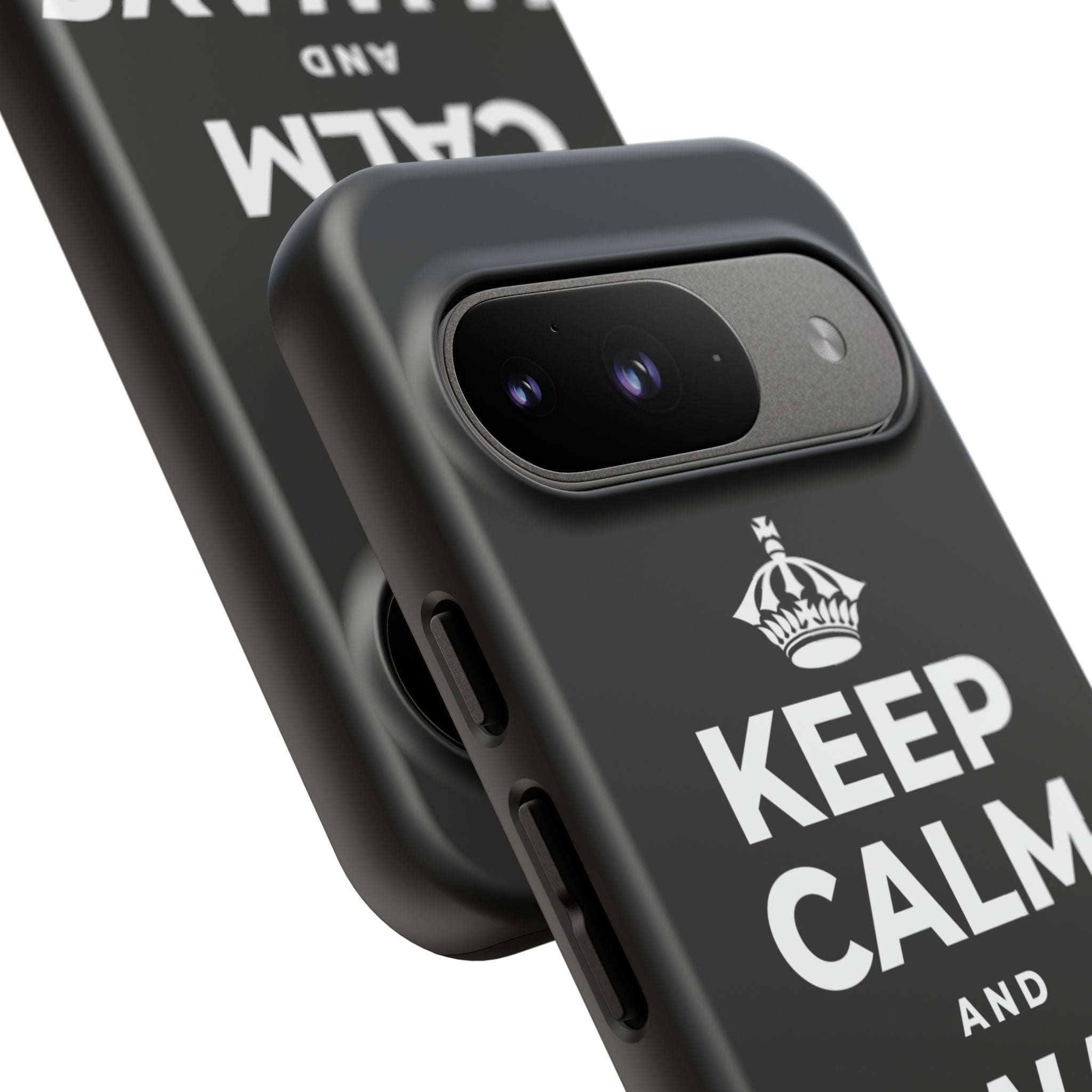KEEP CALM AND ALWAYS BE 🦇MAN Phone Case