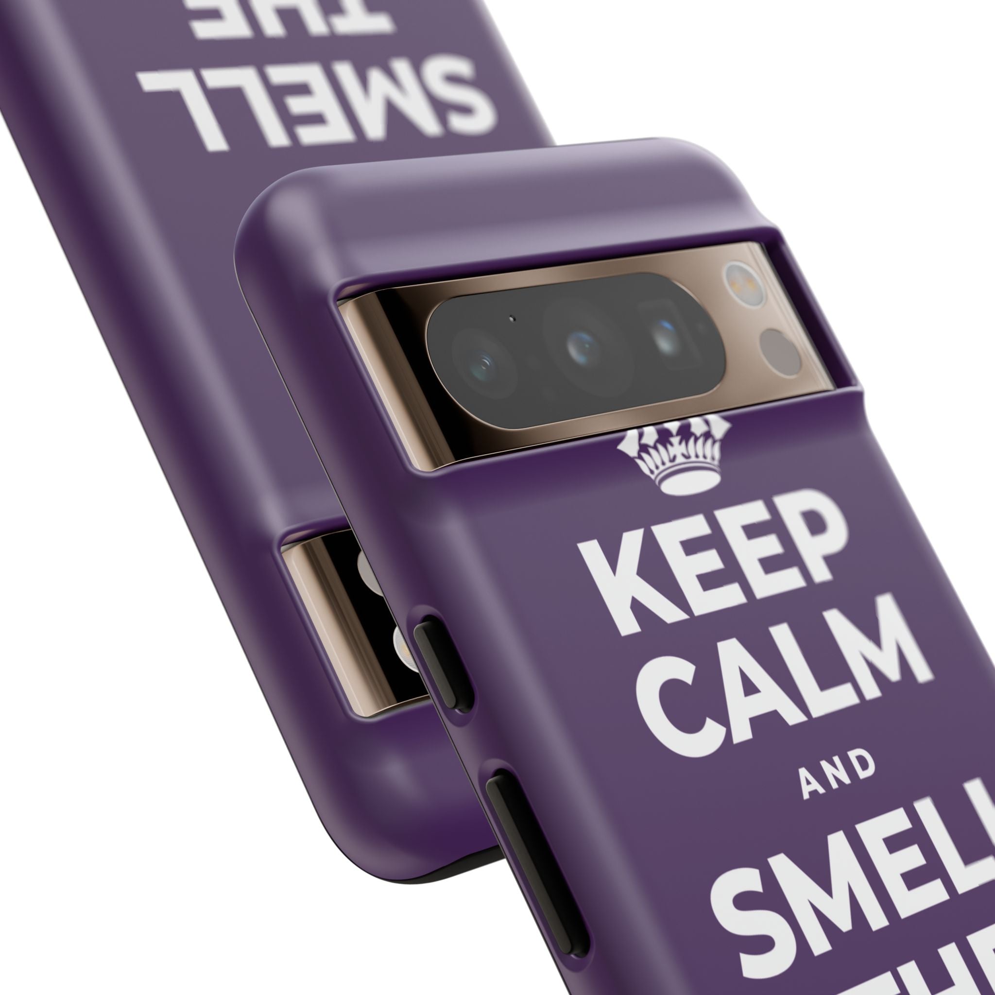 KEEP CALM AND SMELL THE FRESH AIR Phone Case