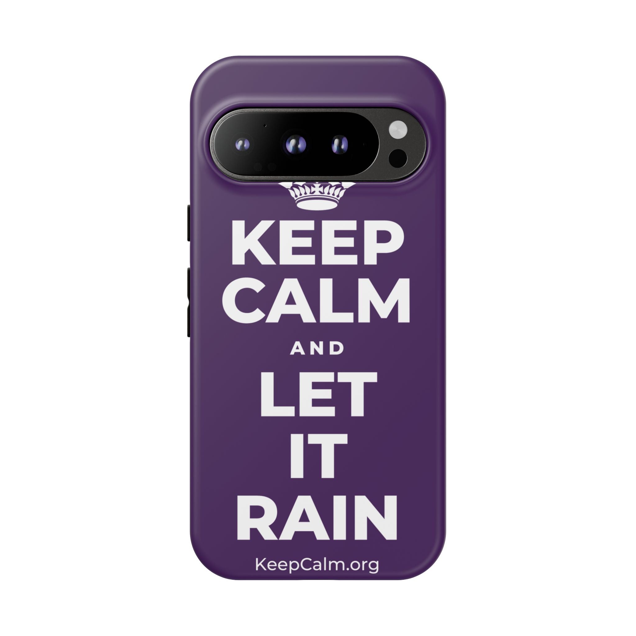 KEEP CALM AND LET IT RAIN Phone Case