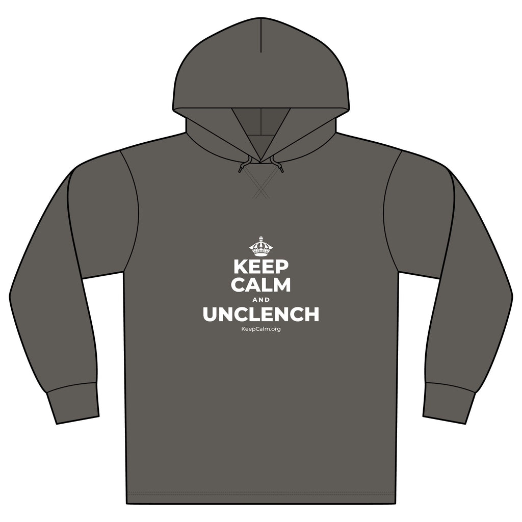 KEEP CALM AND UNCLENCH Organic Hoodie Tee