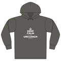 KEEP CALM AND UNCLENCH Organic Hoodie Tee
