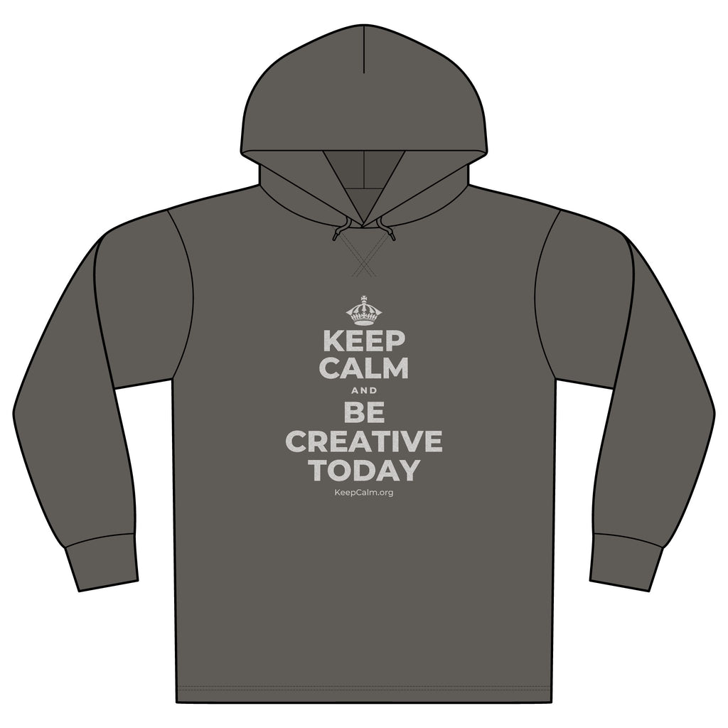 KEEP CALM AND BE CREATIVE TODAY Organic Hoodie Tee