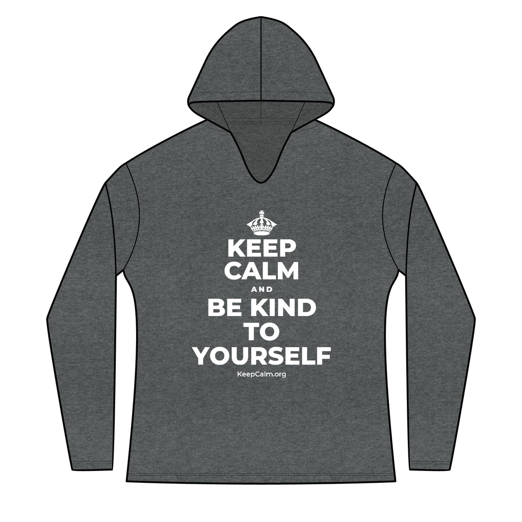 KEEP CALM AND BE KIND TO YOURSELF Women's Long Sleeve Hoodie