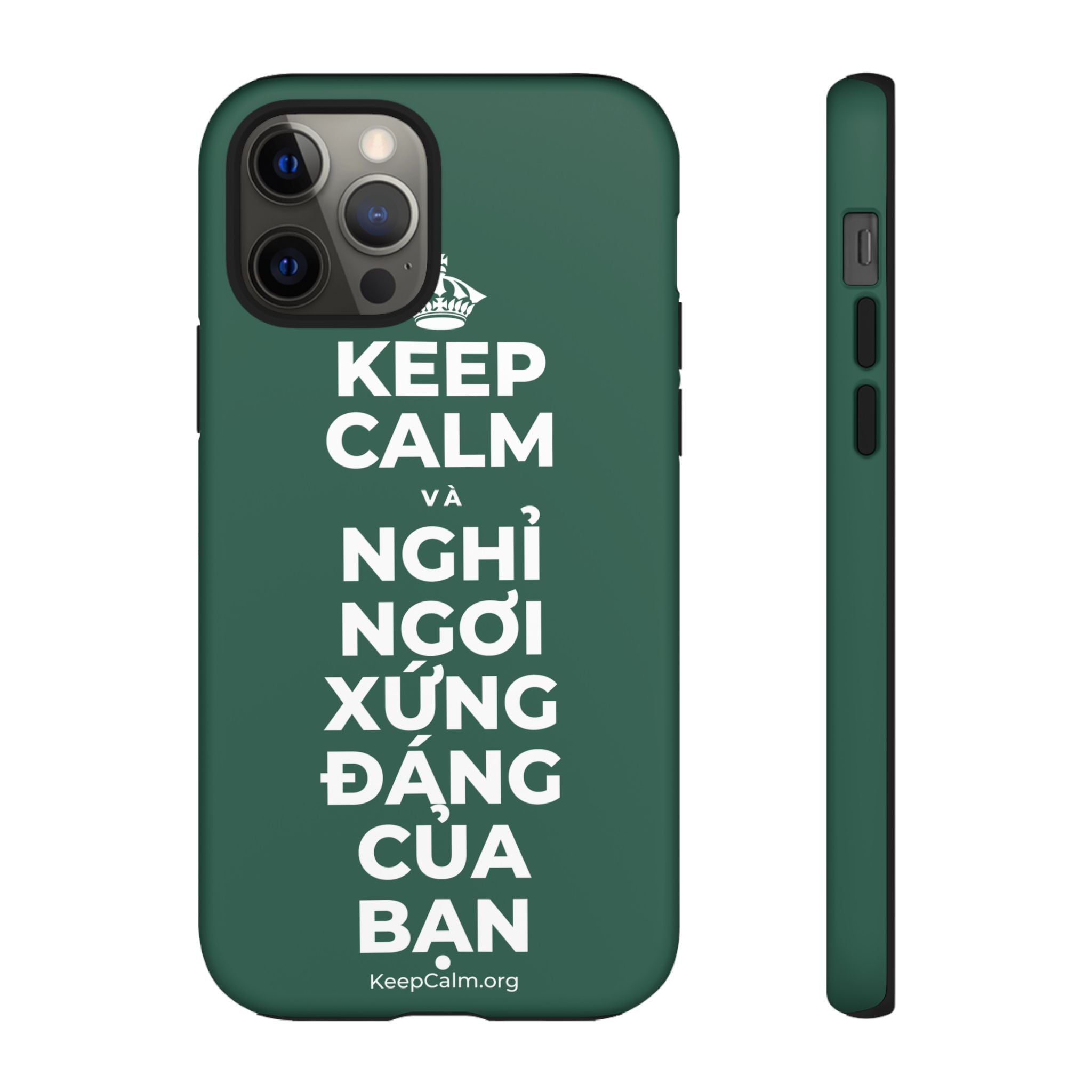 KEEP CALM VÀ NGHỈ NGƠI XỨNG ĐÁNG CỦA BẠN Phone Case