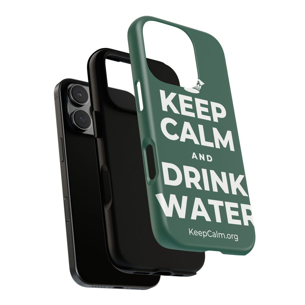 KEEP CALM AND DRINK WATER Phone Case