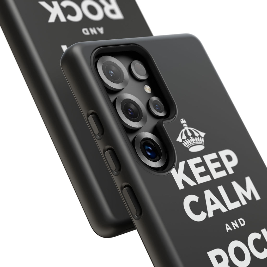 KEEP CALM AND ROCK THAT SMILE Phone Case