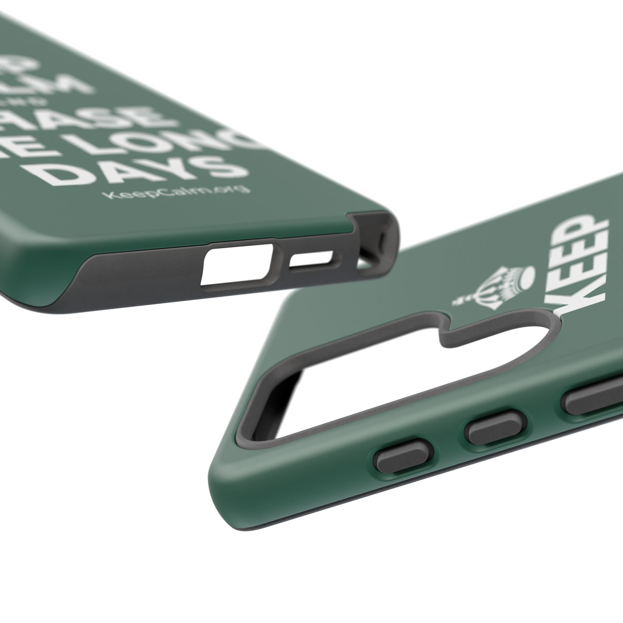 KEEP CALM AND CHASE THE LONG DAYS Phone Case