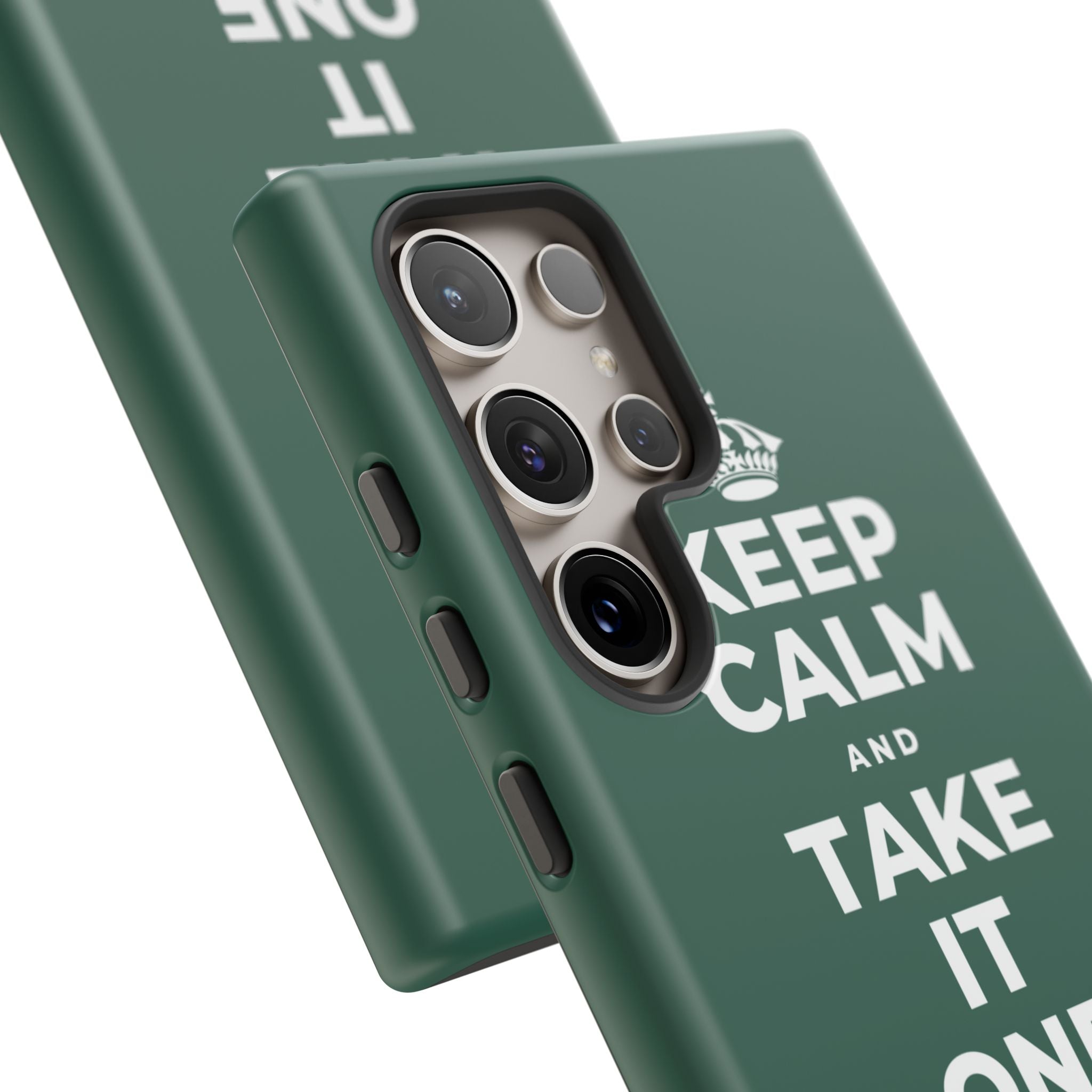 KEEP CALM AND TAKE IT ONE DAY AT A TIME Phone Case