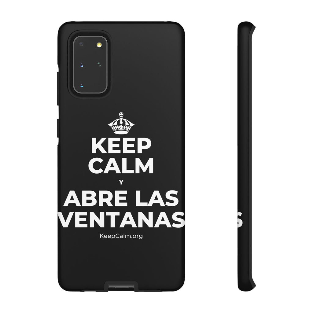 KEEP CALM Y ABRE LAS VENTANAS Phone Case