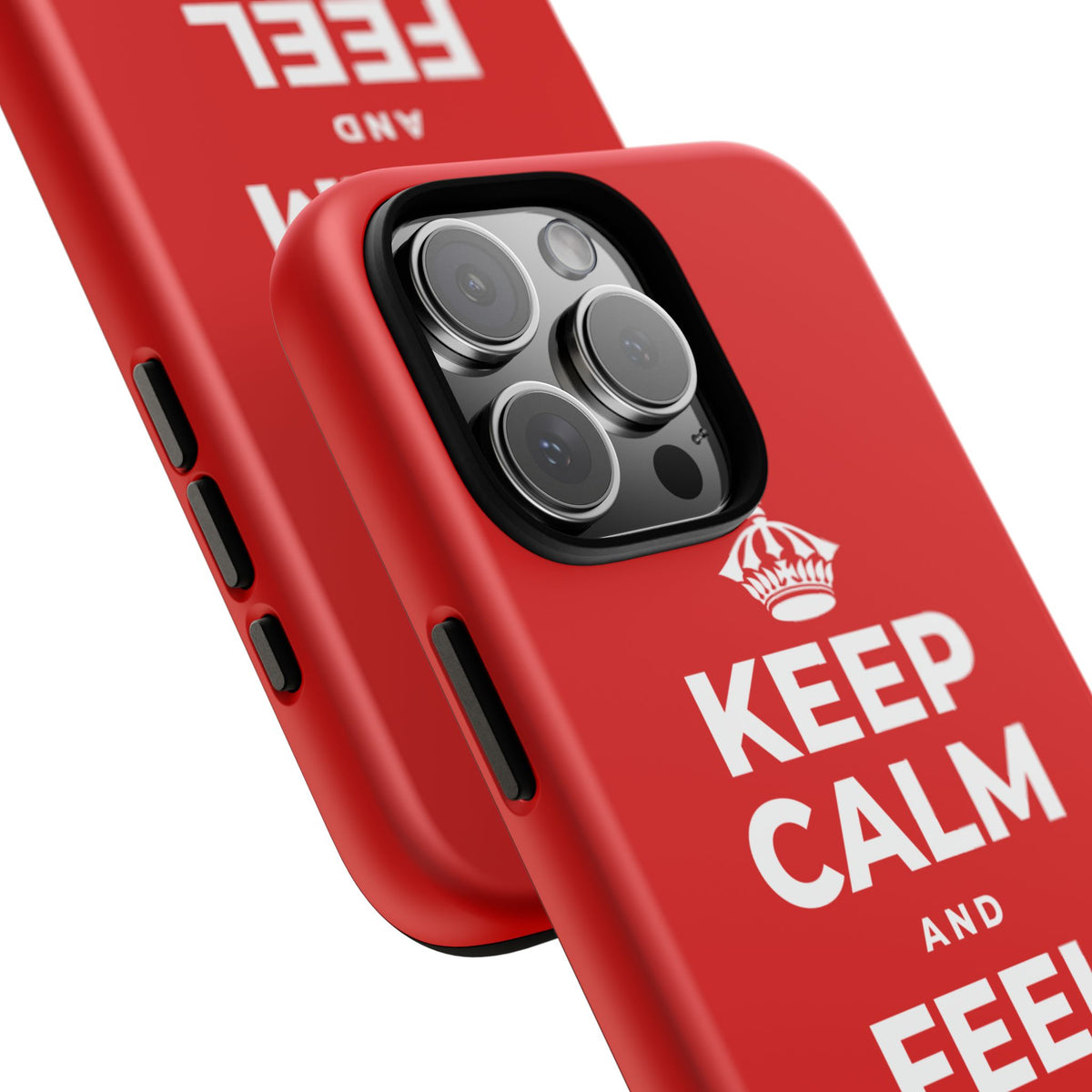 KEEP CALM AND FEEL YOUR FEET Phone Case