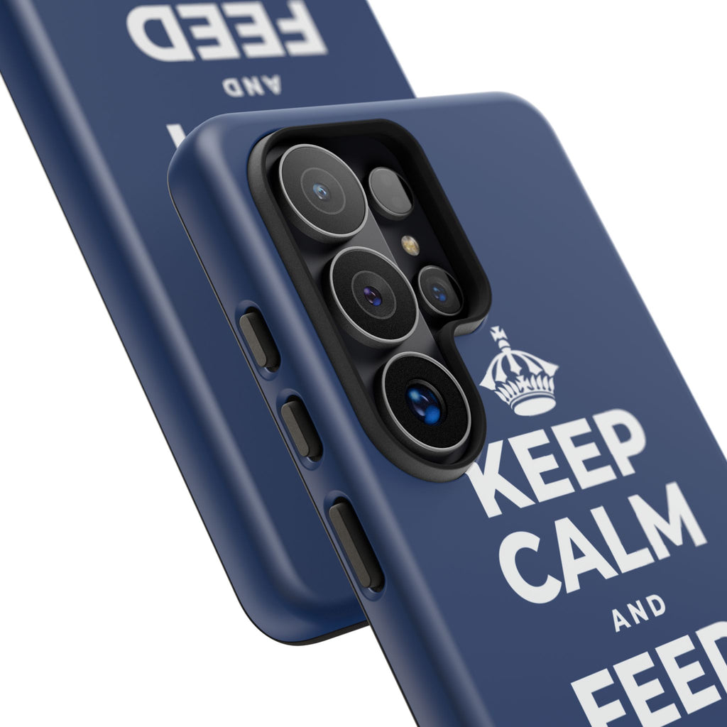 KEEP CALM AND FEED YOUR SOUL TOO Phone Case