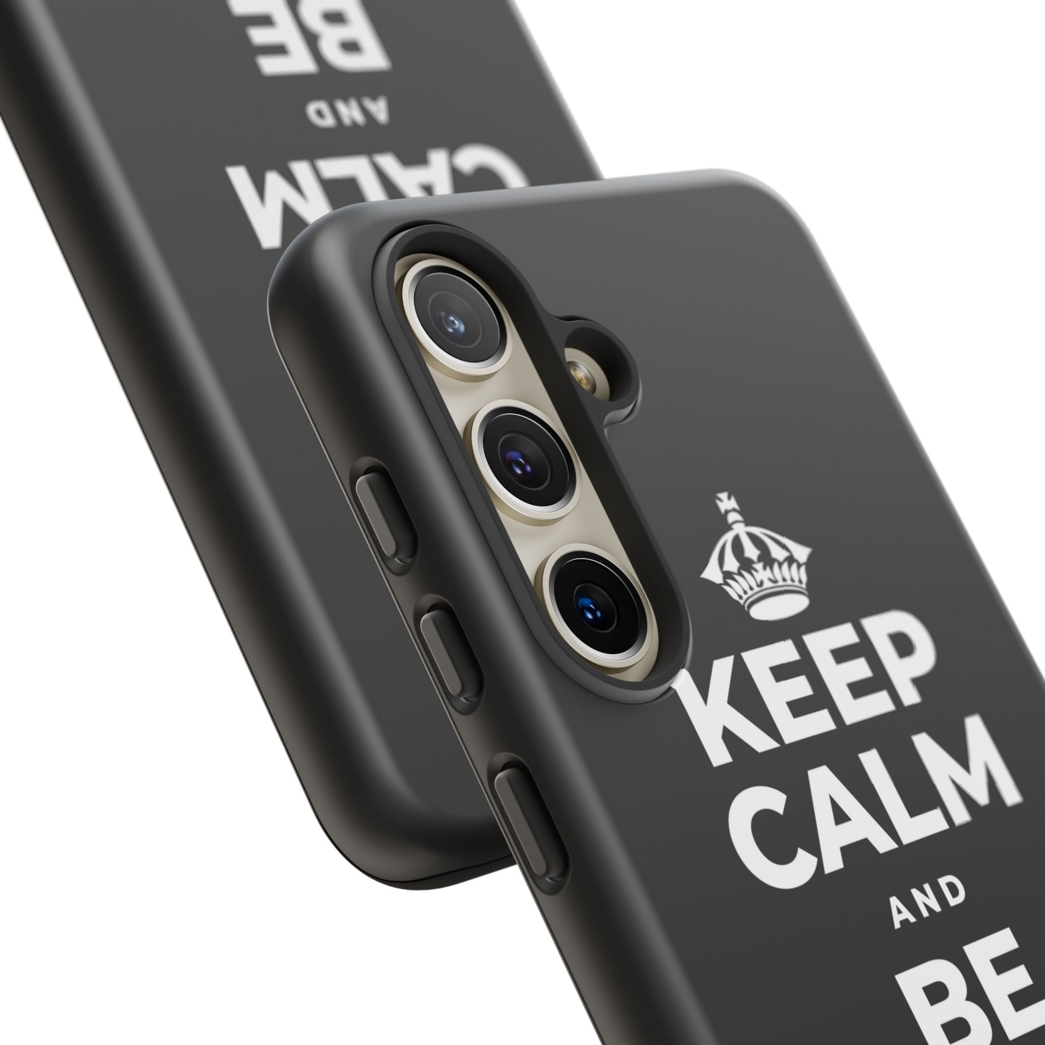 KEEP CALM AND BE STRONG LIKE A 🦕 Phone Case