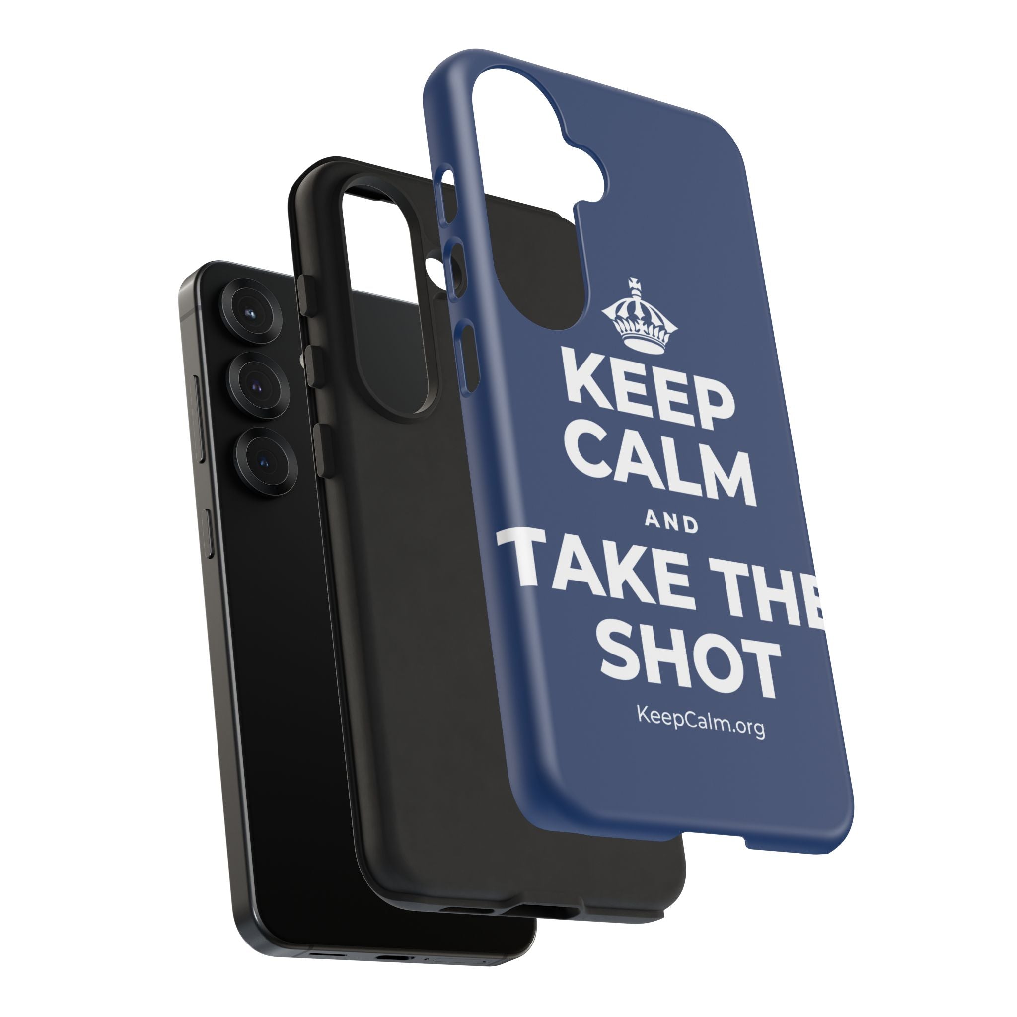 KEEP CALM AND TAKE THE SHOT Phone Case