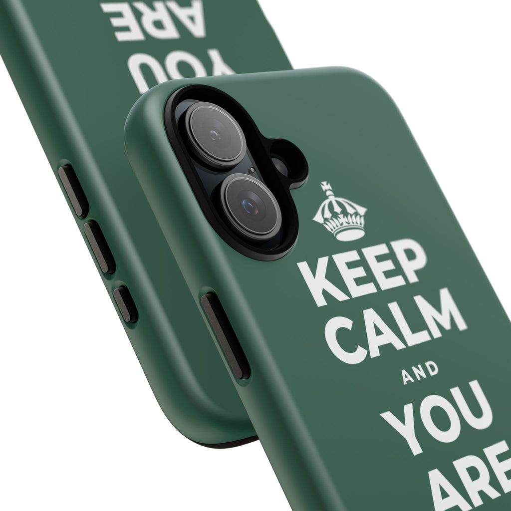 KEEP CALM AND YOU ARE DOING GREAT TODAY Phone Case