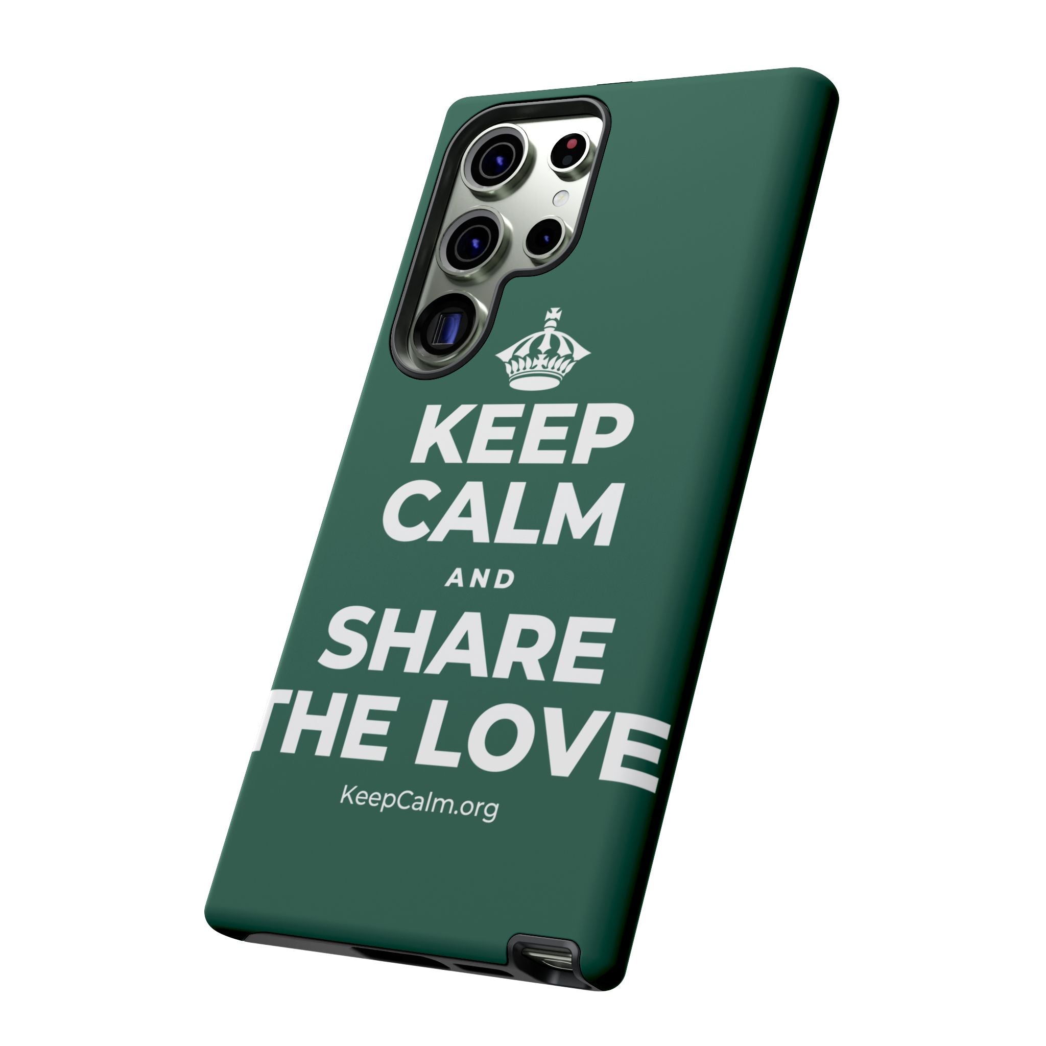 KEEP CALM AND SHARE THE LOVE Phone Case
