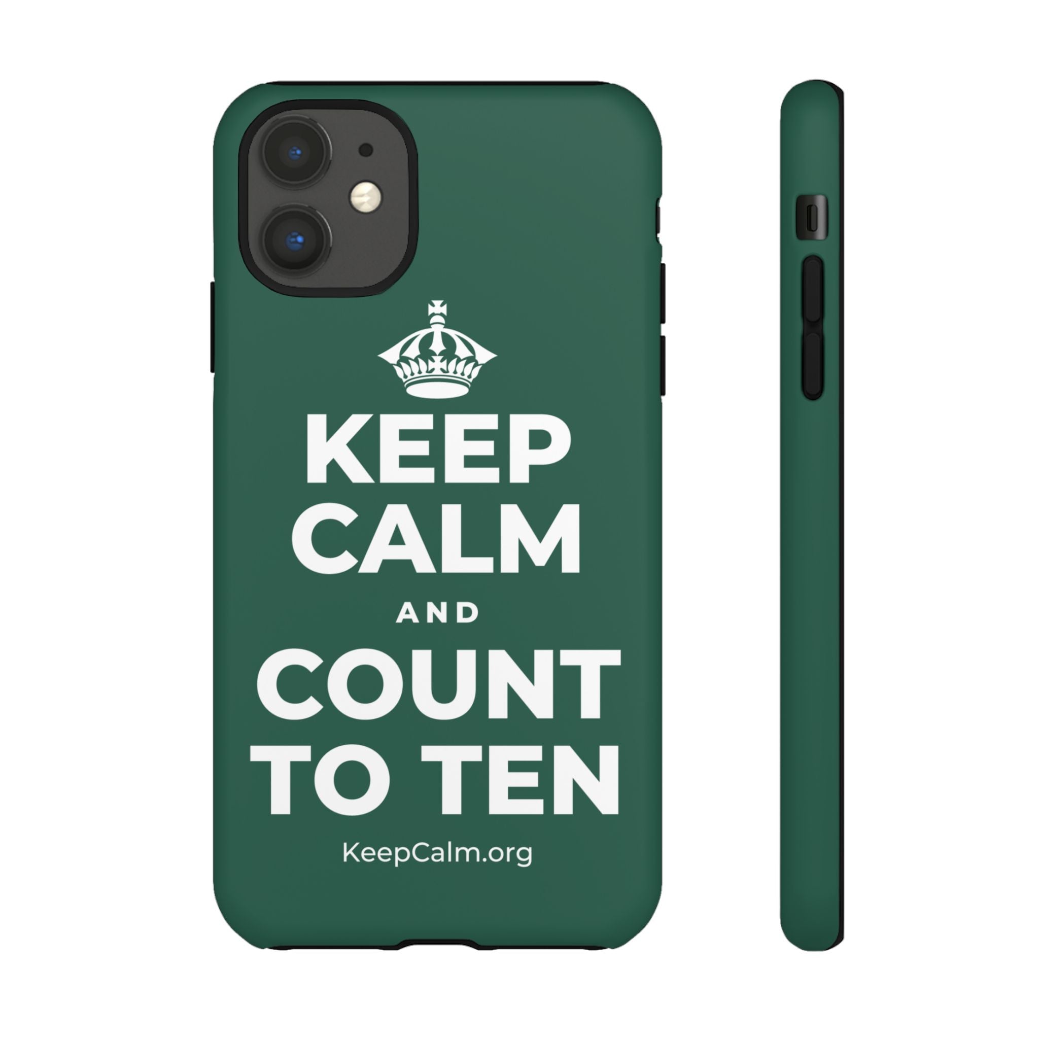 KEEP CALM AND COUNT TO TEN Phone Case